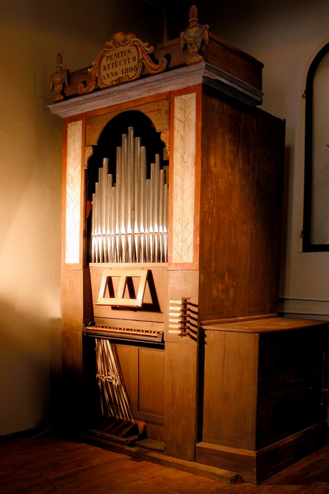 L'organo che risale al 1806